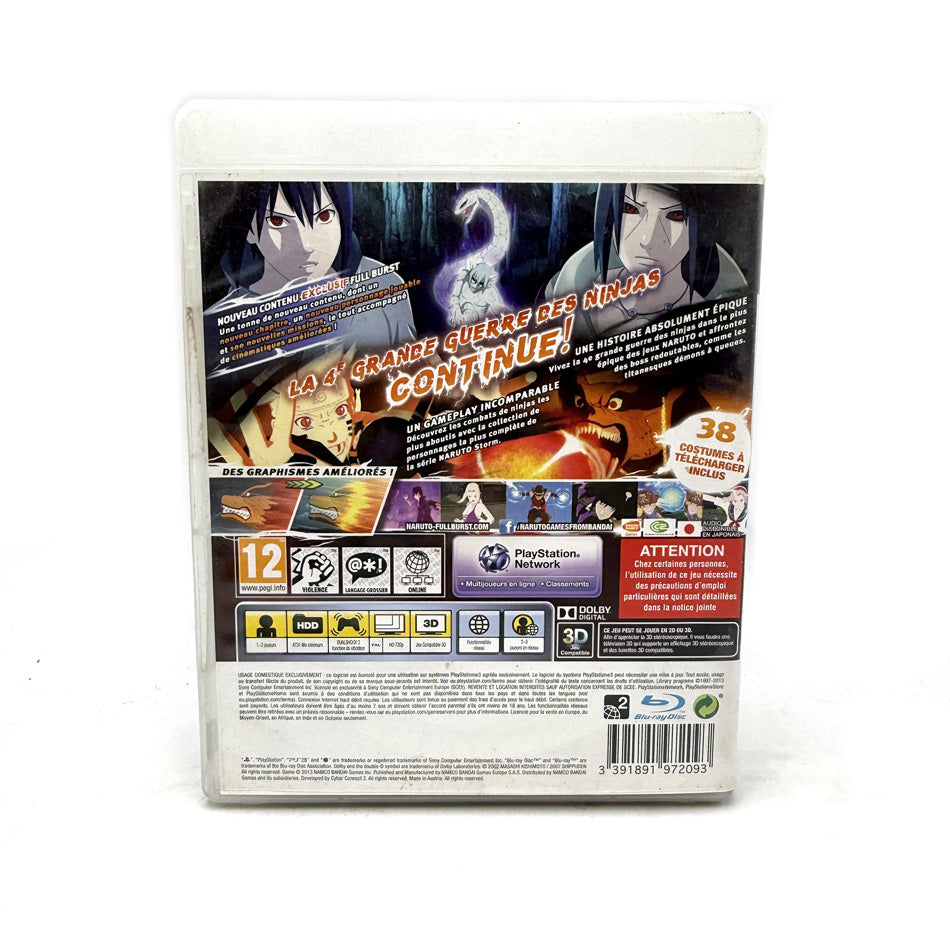 Naruto Shippuden Ultimate Ninja Storm 3 Full Burst PlayStation 3