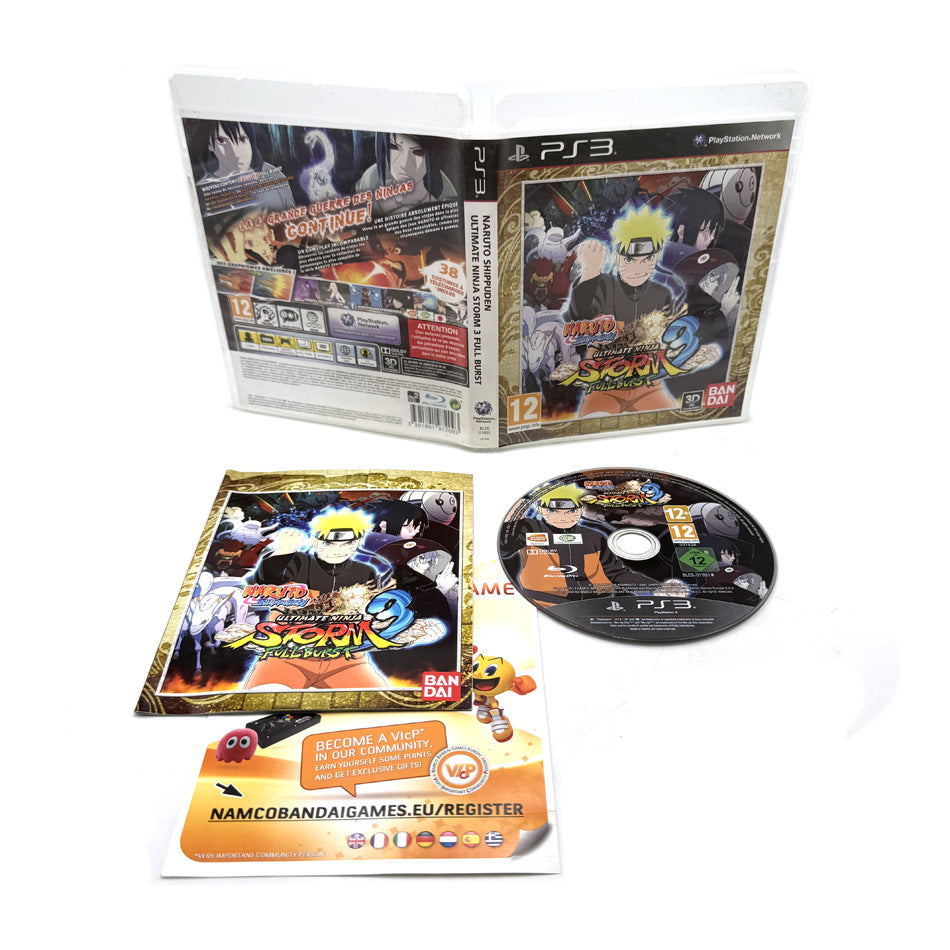 Naruto Shippuden Ultimate Ninja Storm 3 Full Burst PlayStation 3