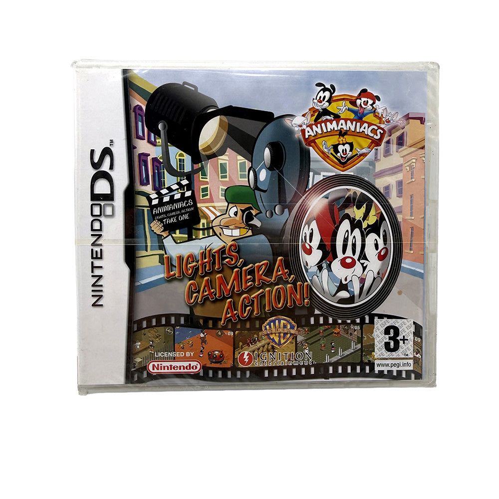Animaniacs Lights, Camera, Action! Nintendo DS (Neuf sous blister)