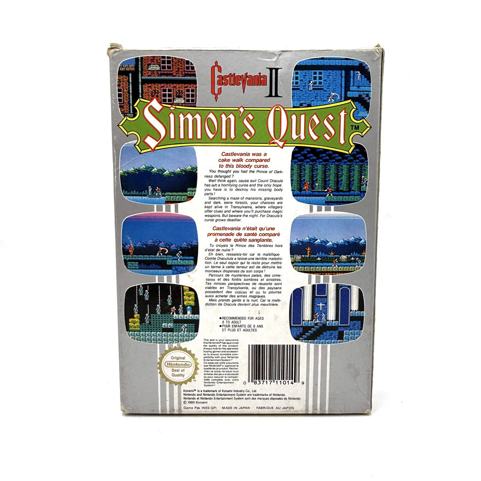 Castlevania II Simon's Quest Nintendo NES