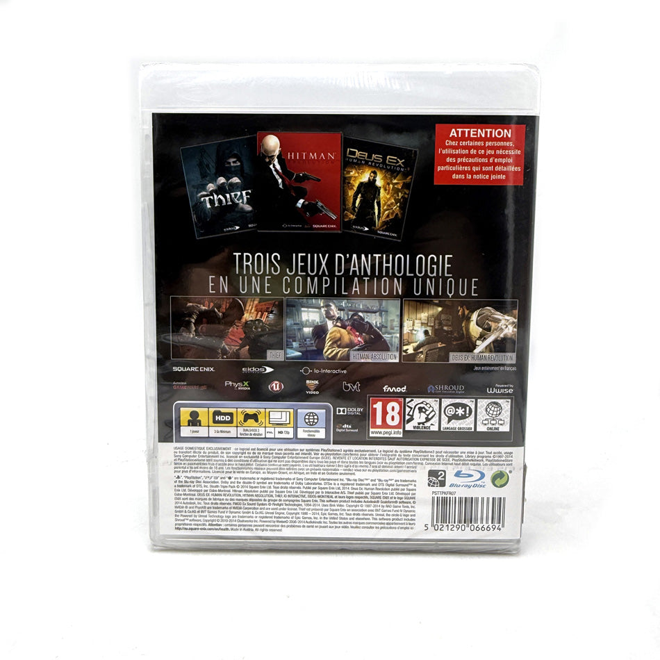 Ultimate Stealth Triple Pack Playstation 3 (Neuf sous blister)