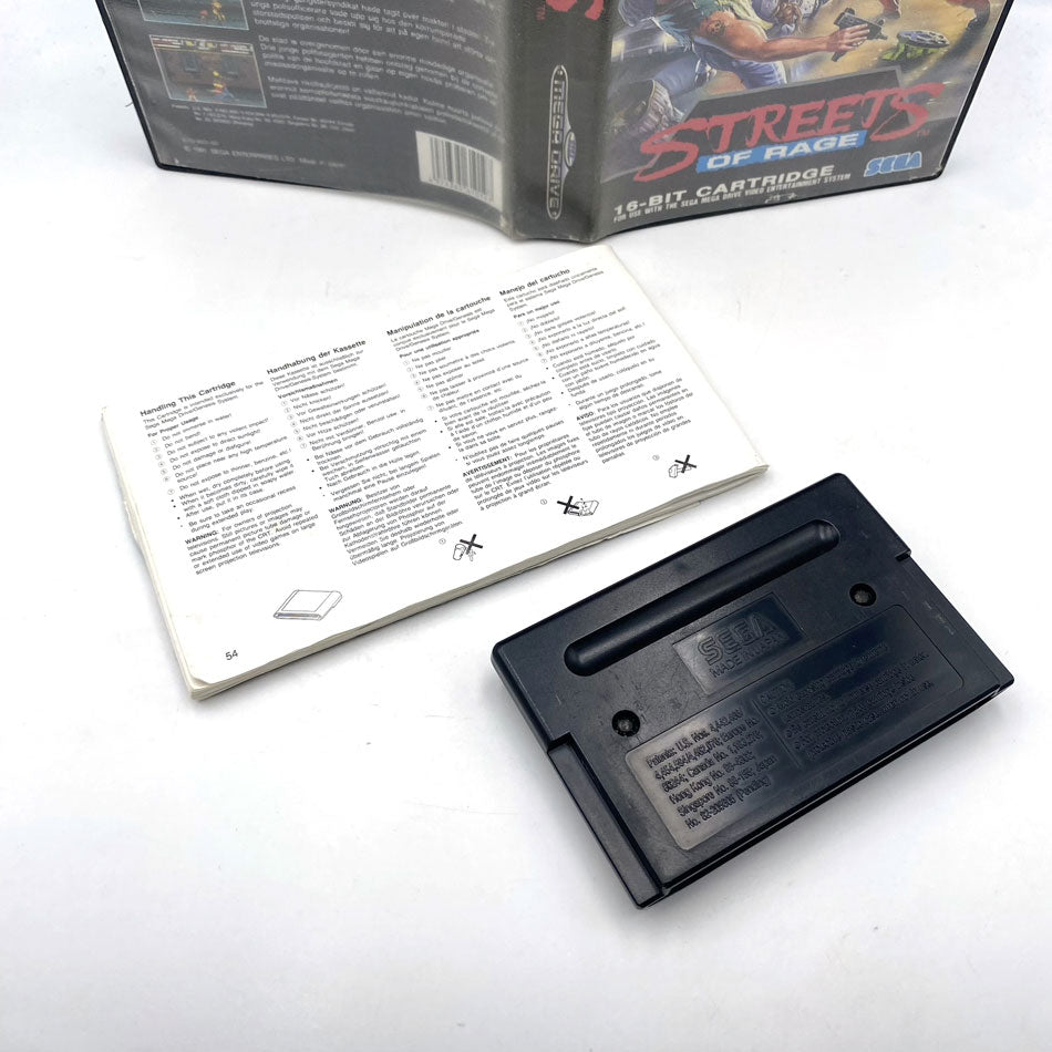 Streets Of Rage Sega Megadrive