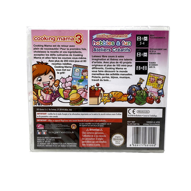 Cooking Mama World Combo Pack Volume 2 Nintendo DS (Neuf sous blister)