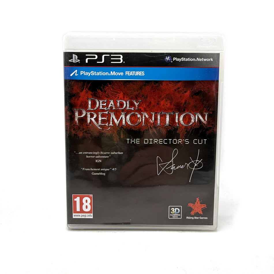 Deadly Premonition The Director's Cut PlayStation 3