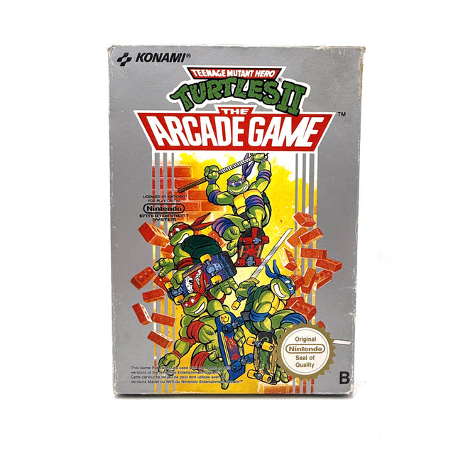 Teenage Mutant Hero Turtles II The Arcade Game Nintendo NES