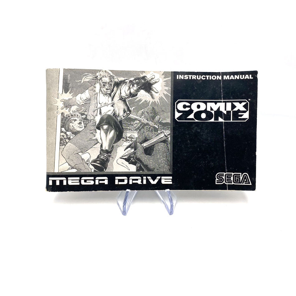 Notice Comix Zone Sega Megadrive