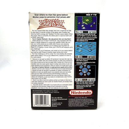 Captain Skyhawk Nintendo NES