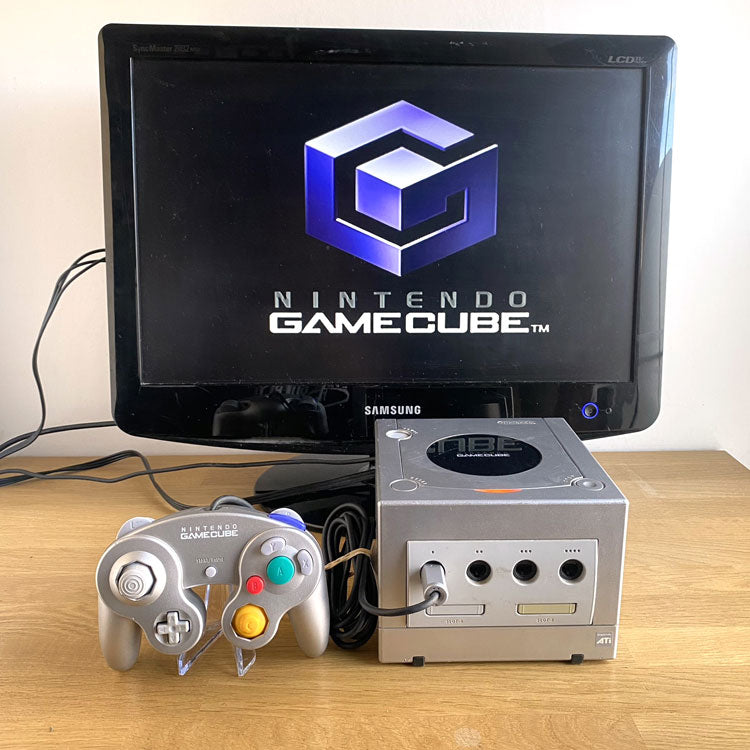 Console Nintendo Gamecube Silver avec manette
