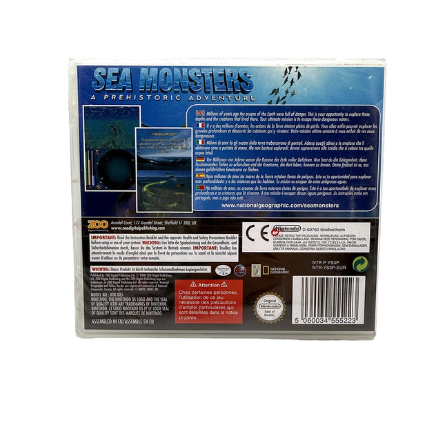 Sea Monsters A Prehistoric Adventure Nintendo DS (Neuf sous blister)