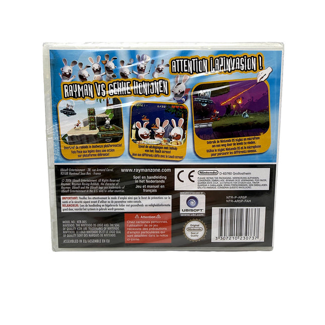 Rayman Raving Rabbids Nintendo DS (Neuf sous blister)