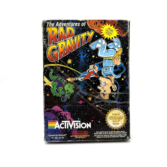 The Adventures Of Rad Gravity Nintendo NES