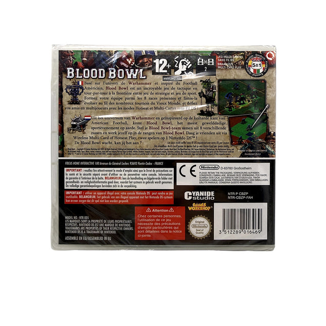 Blood Bowl Nintendo DS (Neuf sous blister)