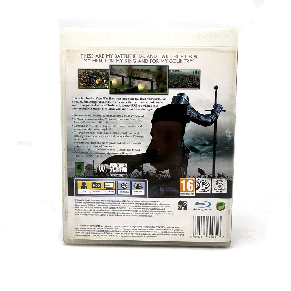 History Channel: Great Battles Medieval Playstation 3