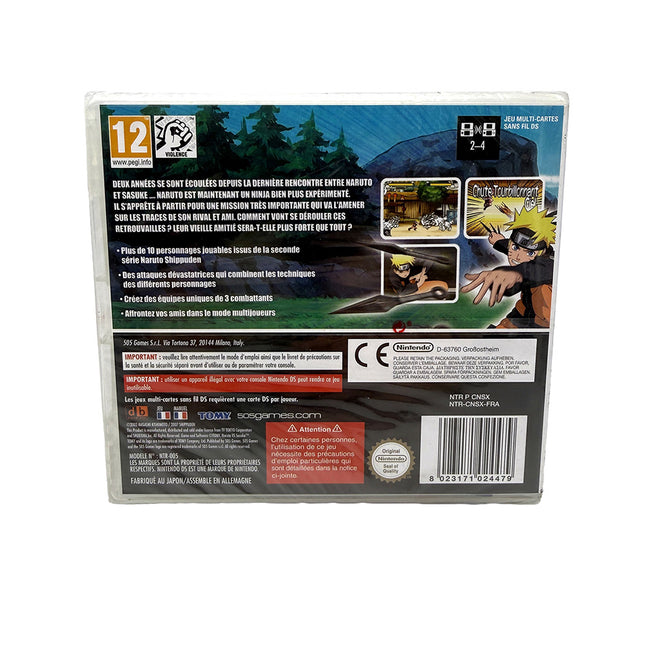 Naruto Shippuden Naruto vs. Sasuke Nintendo DS (New and sealed) - RARE