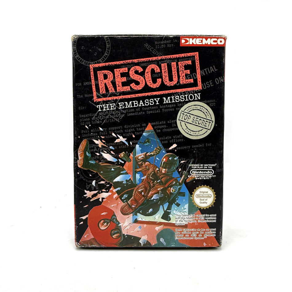 Rescue The Embassy Mission Nintendo NES