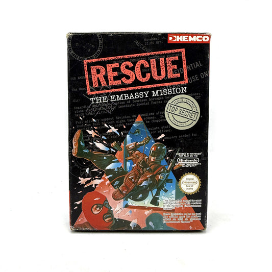 Rescue The Embassy Mission Nintendo NES
