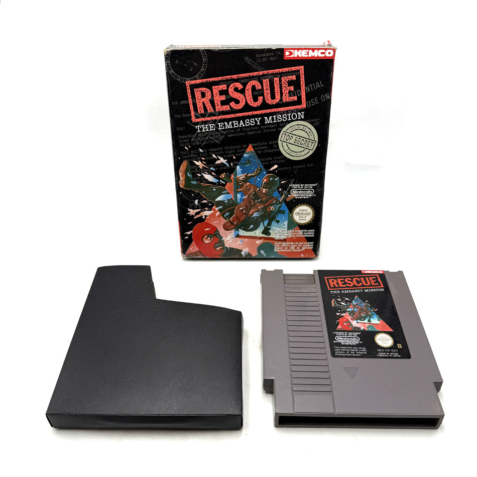 Rescue The Embassy Mission Nintendo NES