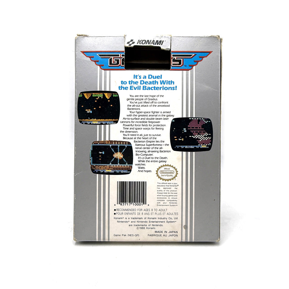 Gradius Nintendo NES