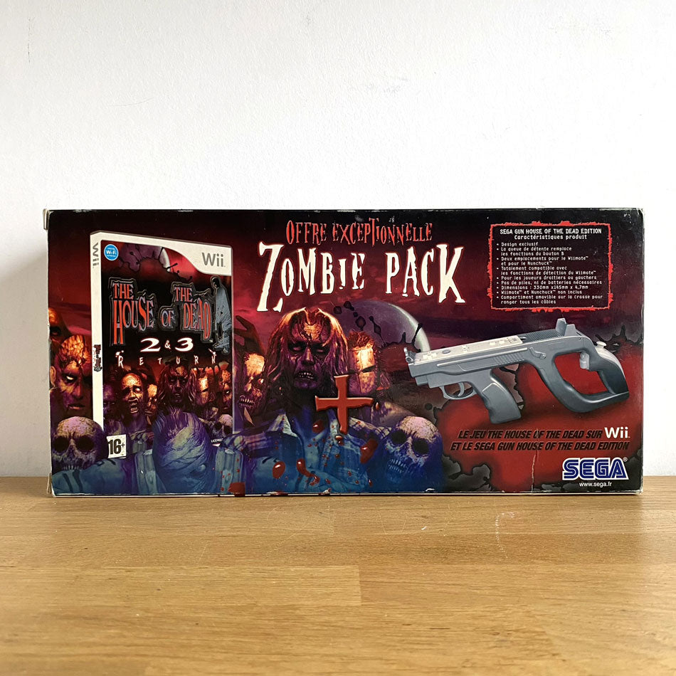 The House Of The Dead 2 & 3 Return Zombie Pack Nintendo Wii