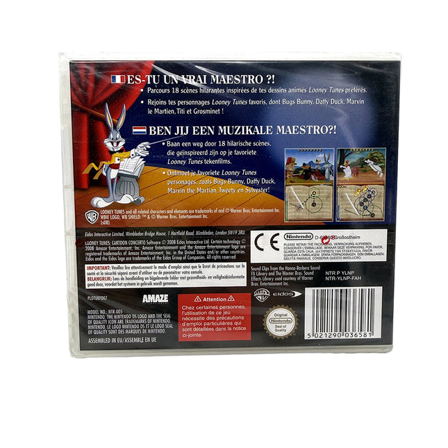 Looney Tunes Cartoon Concerto Nintendo DS (Neuf sous blister)