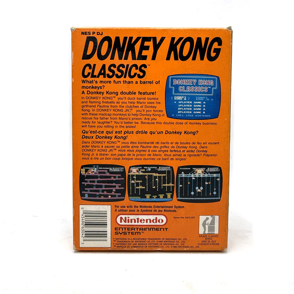 Donkey Kong Classics Nintendo NES