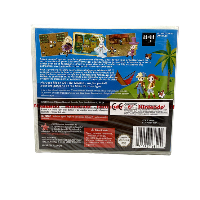 Harvest Moon DS Île Sereine Nintendo DS (Neuf sous blister) - Rare