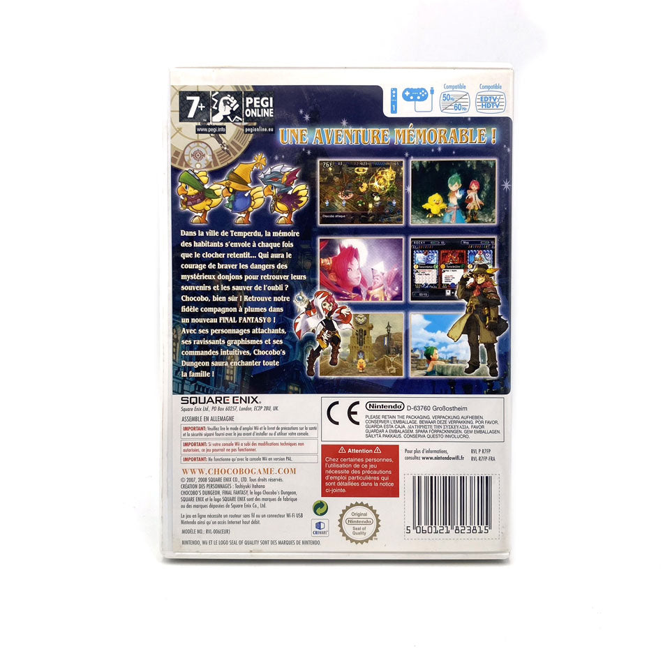 Final Fantasy Fables Chocobos Dungeon Nintendo Wii