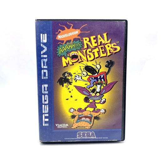Nickelodeon AAAHH!!! Real Monsters Sega Megadrive