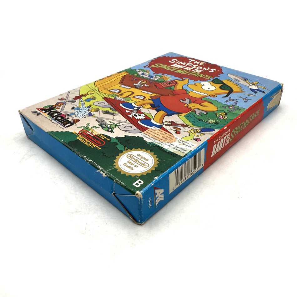De Simpsons Bart VS. De ruimtemutanten Nintendo NES