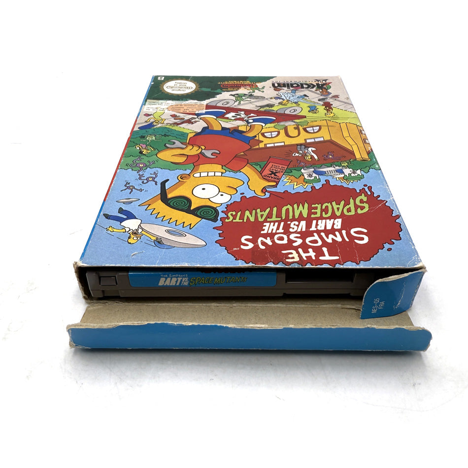 De Simpsons Bart VS. De ruimtemutanten Nintendo NES