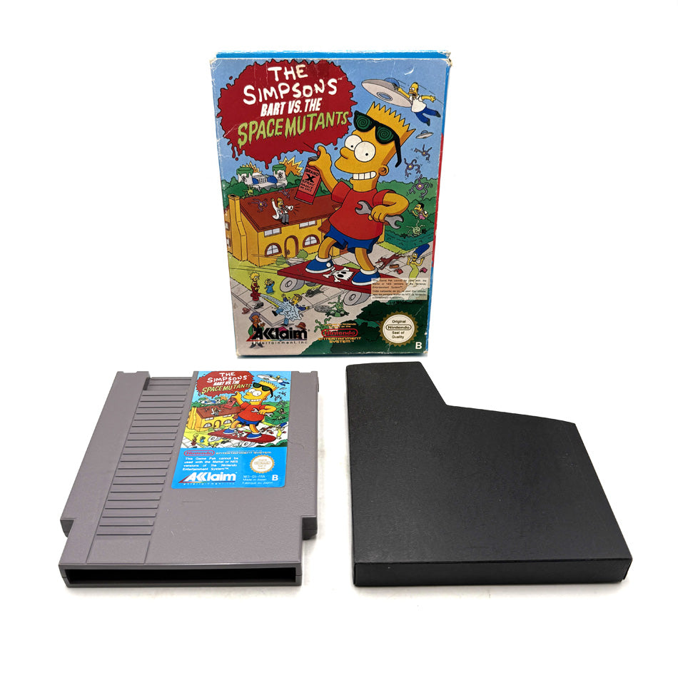De Simpsons Bart VS. De ruimtemutanten Nintendo NES