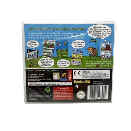 Boule & Bill Vive les vacances ! Nintendo DS (Neuf sous blister)