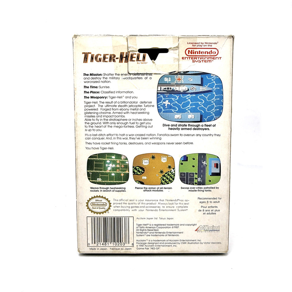 Tiger-Heli Nintendo NES