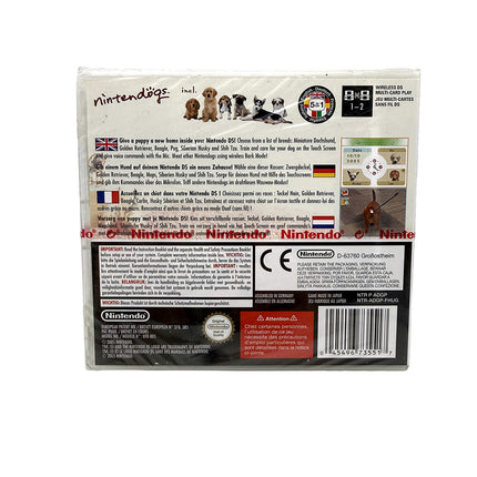 Nintendogs Dachshund & Friends Nintendo DS (Neuf sous blister)