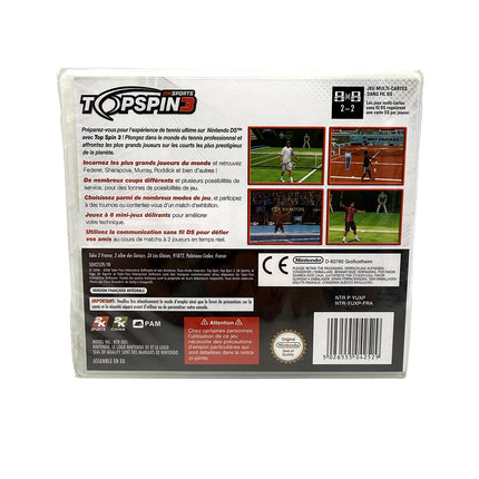 Top Spin 3 Nintendo DS (Neuf sous blister)