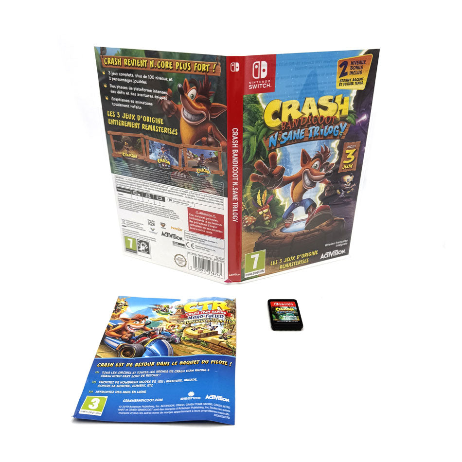 Crash Bandicoot N-Sane Trilogy Nintendo Switch