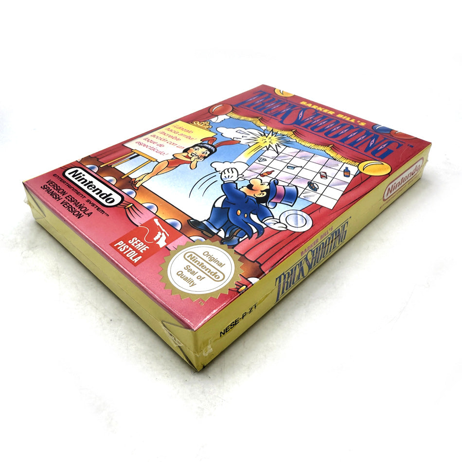 Barker Bill's Trick Shooting Nintendo NES (RARE)