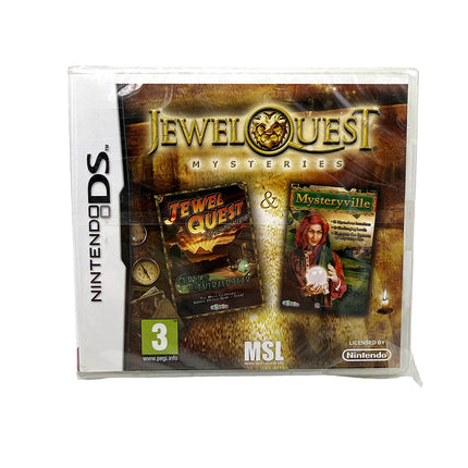 Jewel Quest Mysteries Jewel Quest + Mysteryville Nintendo DS (Neuf sous blister)