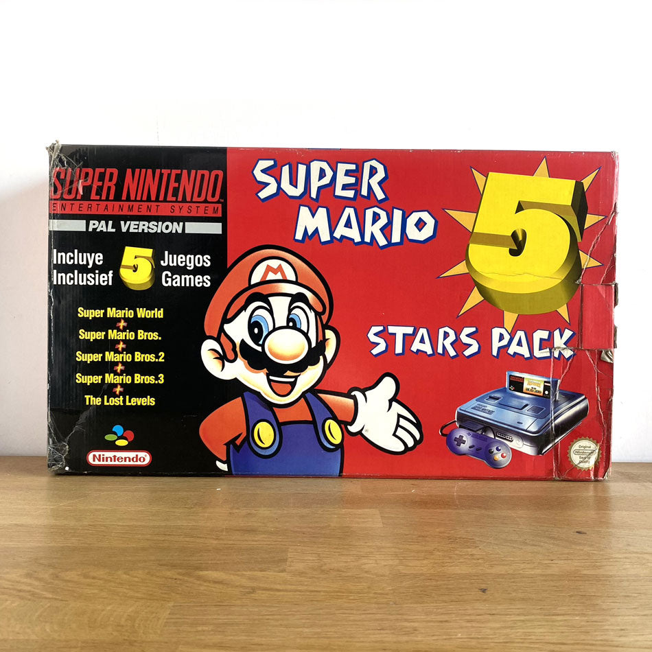 Console Super NIntendo Super Mario 5 Stars Pack