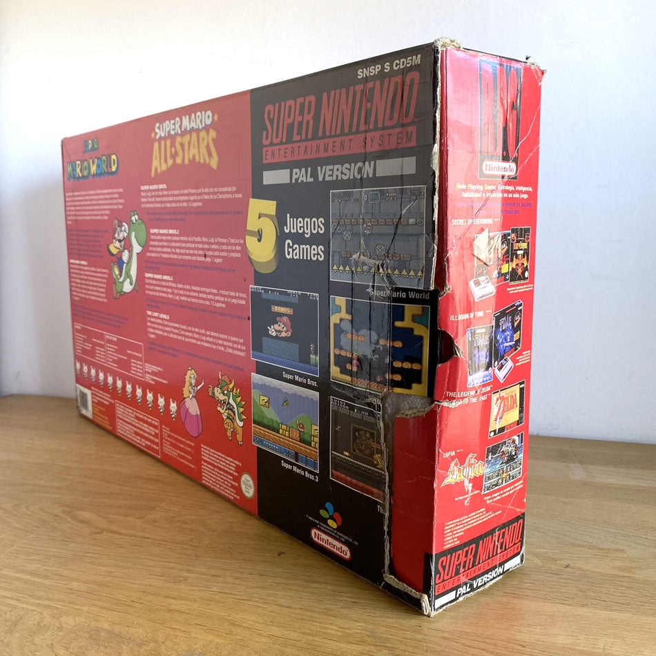 Console Super NIntendo Super Mario 5 Stars Pack