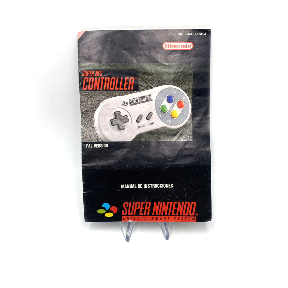 Notice Manette Super Nintendo (Esp)