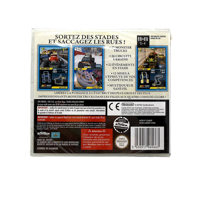 Monster Jam Chaos Urbain Nintendo DS (Neuf sous blister)