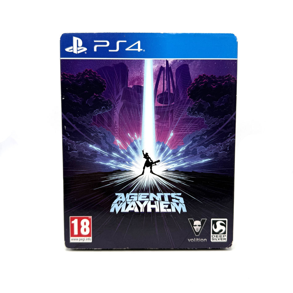 Agents Mayhem Steelbook Edition Playstation 4 