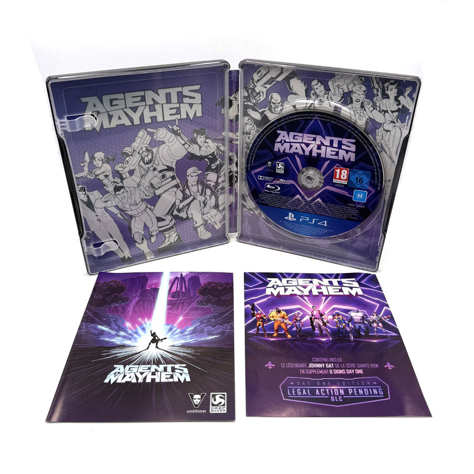 Agents Mayhem Steelbook Edition Playstation 4 