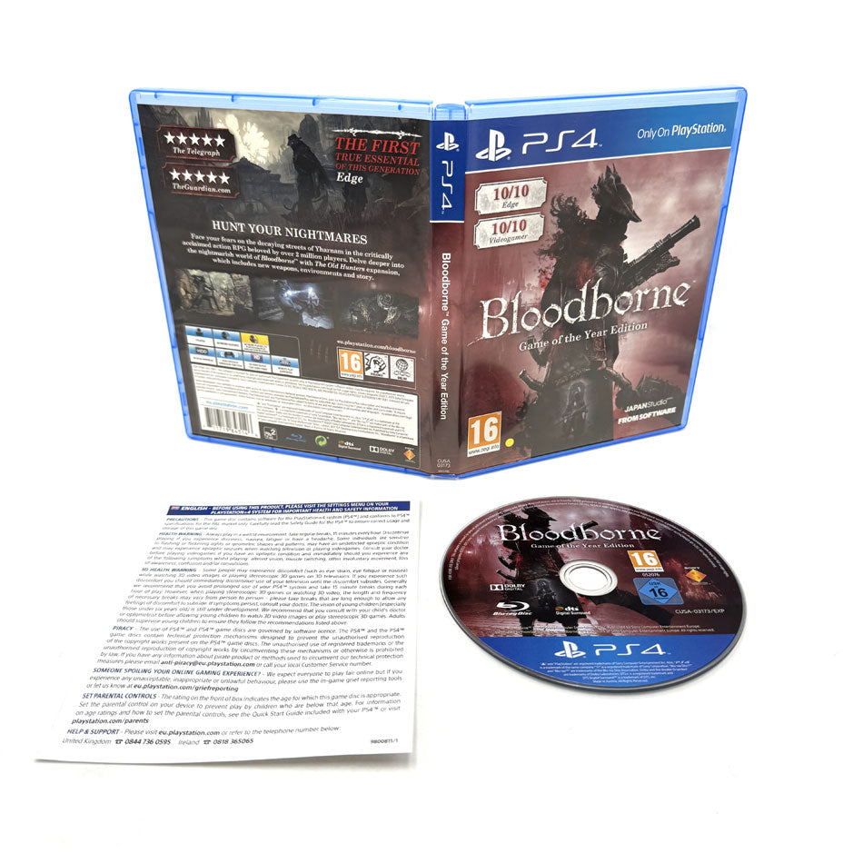 Bloodborne Game Of The Year Edition Playstation 4