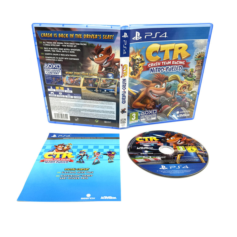 CTR Crash Team Racing Nitro Fueled Playstation 4