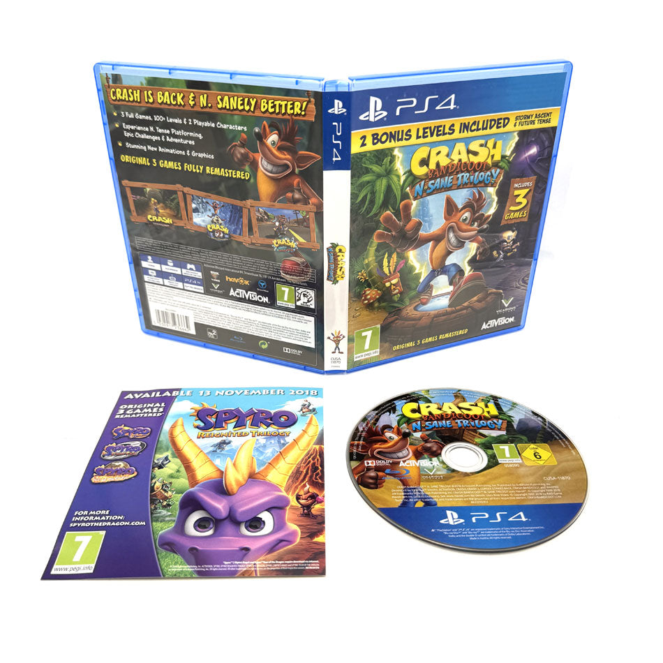 Crash Bandicoot N-Sane Trilogy Playstation 4