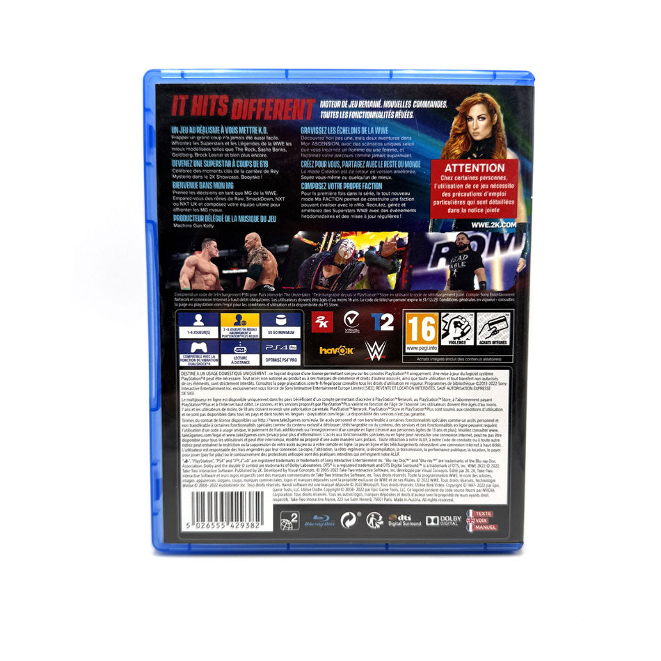 WWE 2K22 Playstation 4