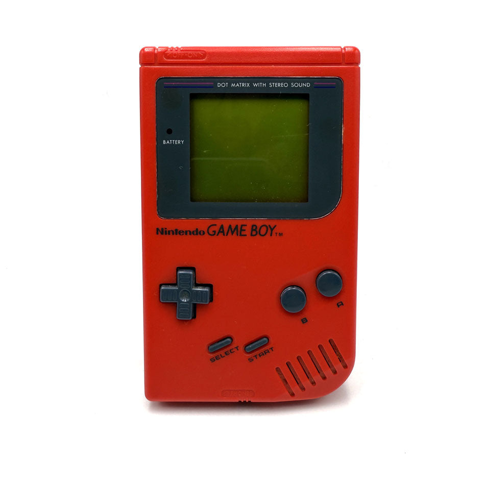 Console Nintendo Game Boy FAT Red Play It Loud