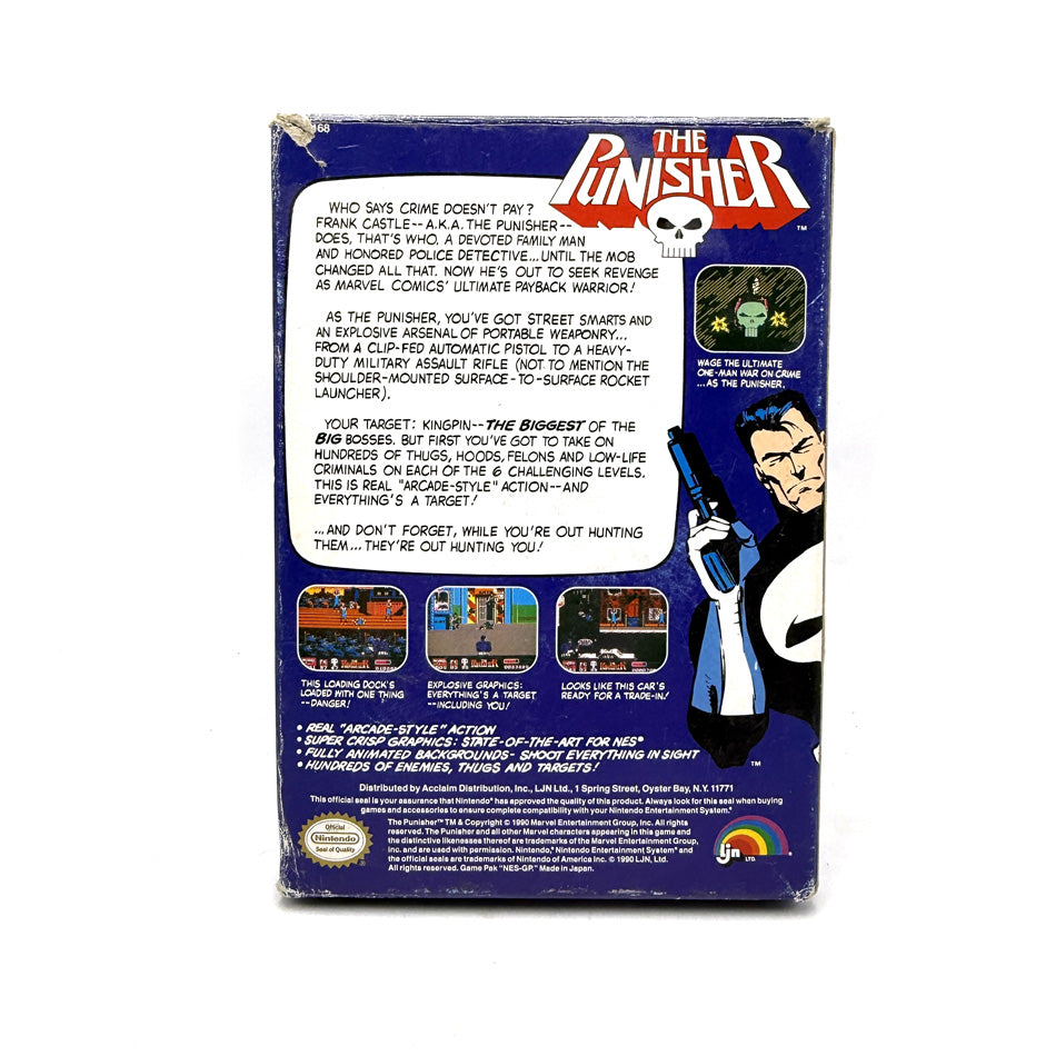 The Punisher Nintendo NES (RARE)
